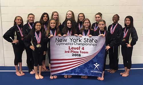 Level 4 Team with State Banner