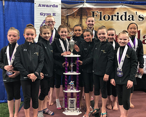 Bright Raven Level 3 Team Places 2nd at Gasparilla